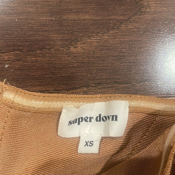 Midi Super Down Gold dress - Picture 3 of 3